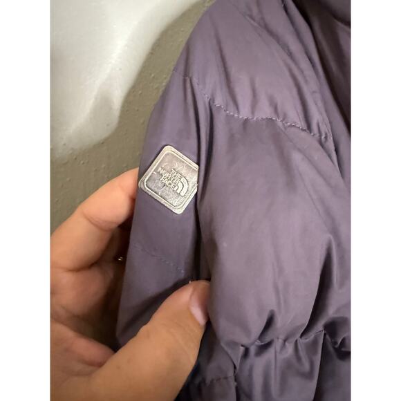 The North Face long purple goose-down puffer jacket - Picture 6 of 11